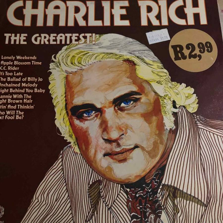 Charlie Rich : The Greatest! : LP Cond. = VG