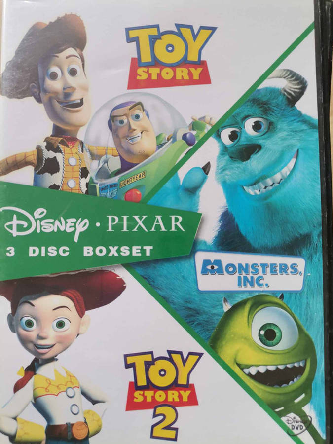 Toy Story 1 & 2 : Disney Pixar : Animation : 3 DVD Set