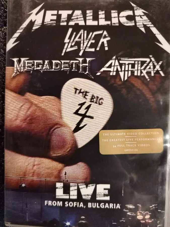 The Big 4 Live From Sofia, Bulgaria : DVD Set