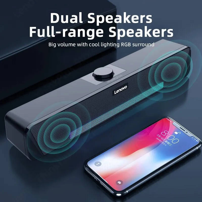 Lenovo - TS33B - HIFI Soundbar Speaker