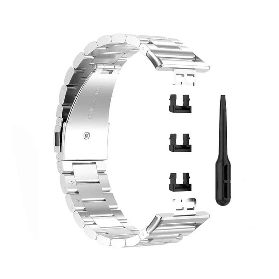 Killer Deals Huawei Watch Fit Replacement Stainless-Steel Strap - Silver