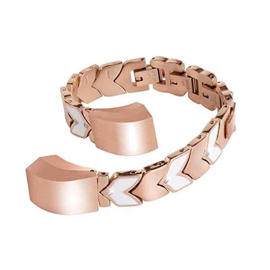 Killer Deals Stainless Steel Adapter Connector for Fitbit Alta (7mm strap) - Gold