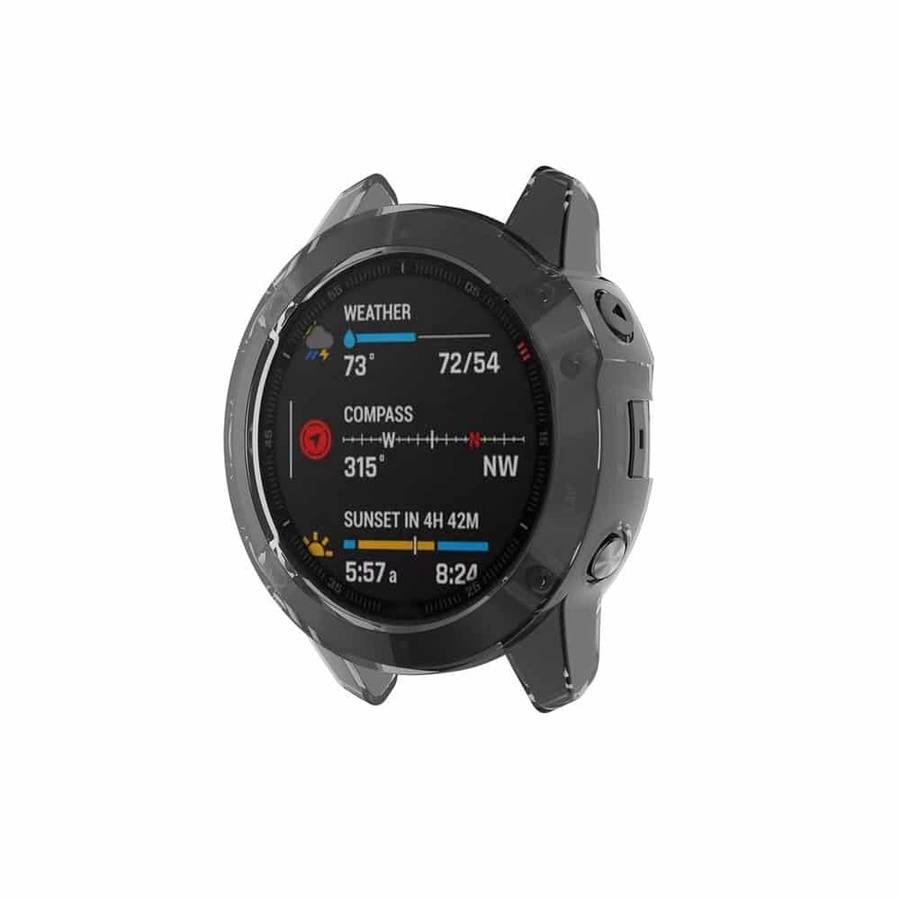 Killer Deals Garmin Fenix 6 TPU protective case - Clear