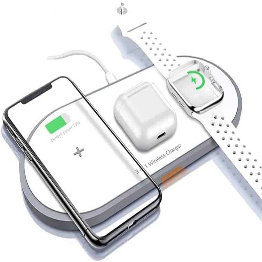 Killer Deals Universal 3-in-1 Wireless Charger Pad for Apple & Android