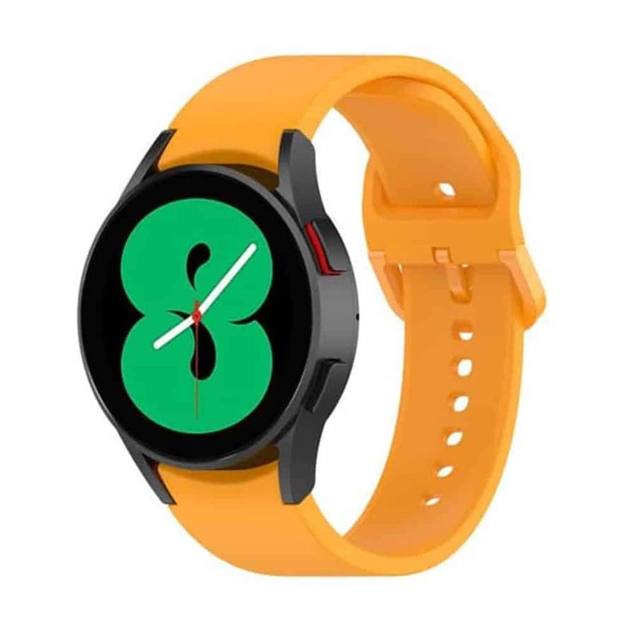 Killer Deals Silicone Strap for Samsung galaxy watch 4 M/L- Mustard