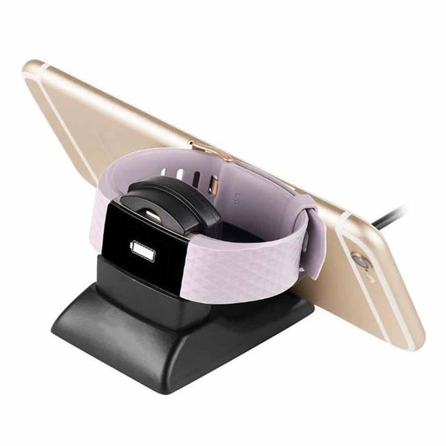 Killer Deals Fast Wireless Charging Dock Station Stand for Fitbit Charge 2