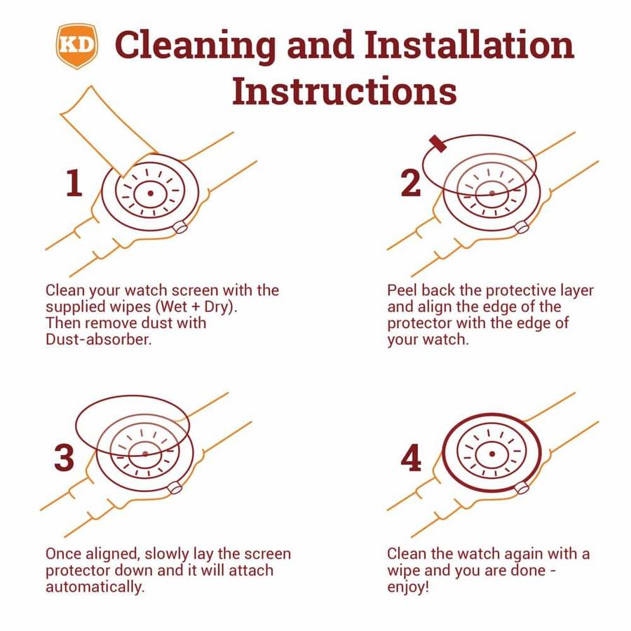 39mm Glass Screen Protector for Garmin Forerunner 735 x2 Combo