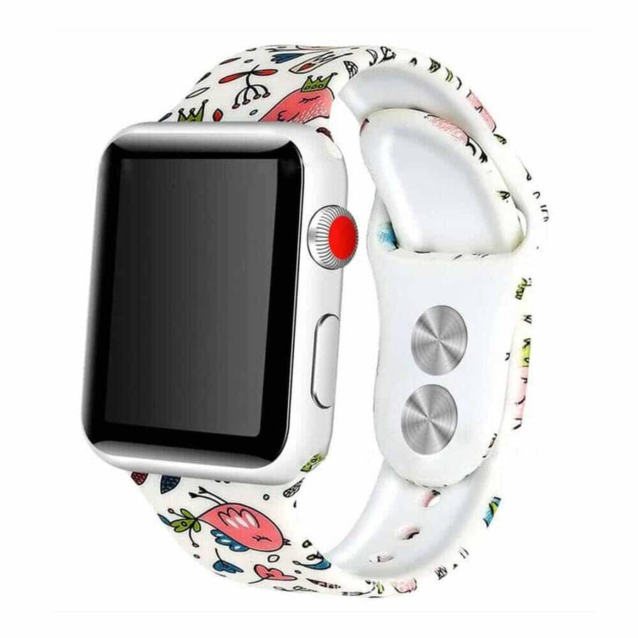 Killer Deals Silicone Strap for 38/40/41mm Apple Watch- Tweets- S/M