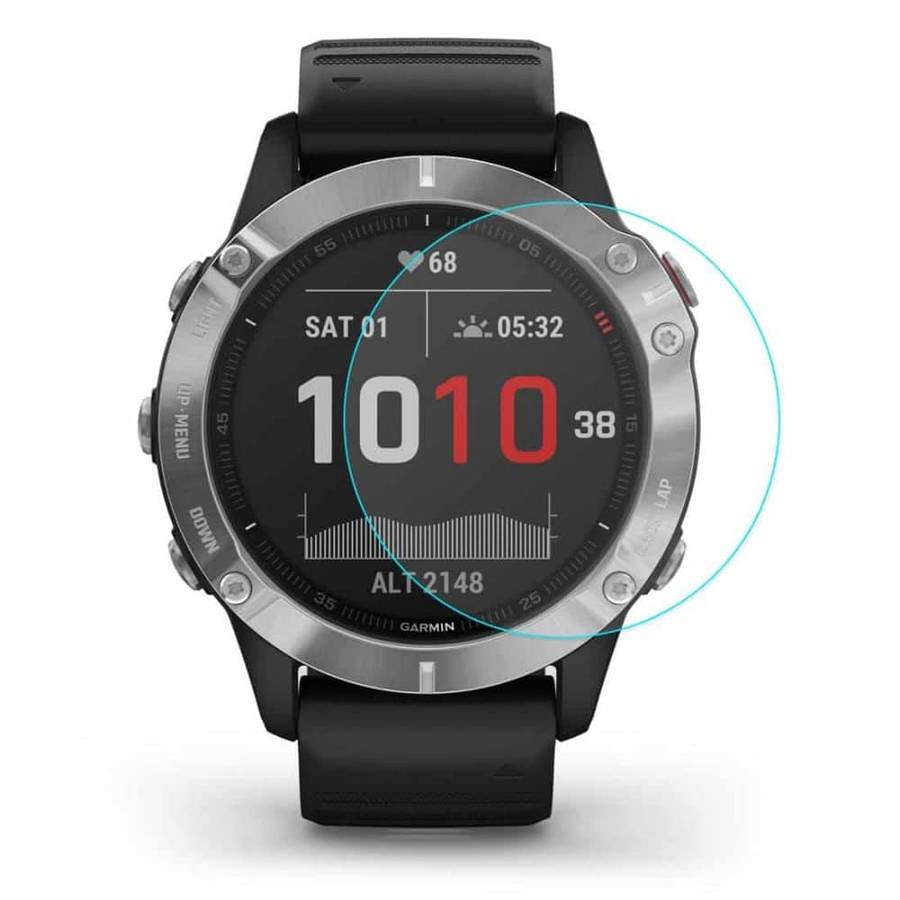 Killer Deals Shockproof Tempered Glass Screen Protector for Garmin Fenix 6X - x2 Combo