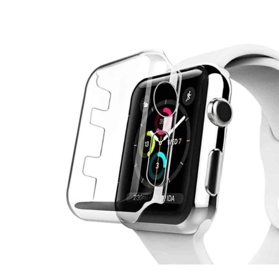 Killer Deals TPU Protective Screen Case for 42mm Apple Watch - Clear