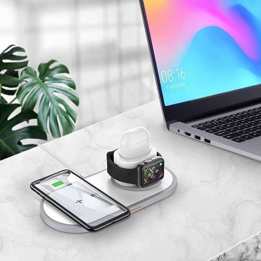 Killer Deals 3-in-1 Wireless Apple Charger for iPhone, iWatch & AirPods