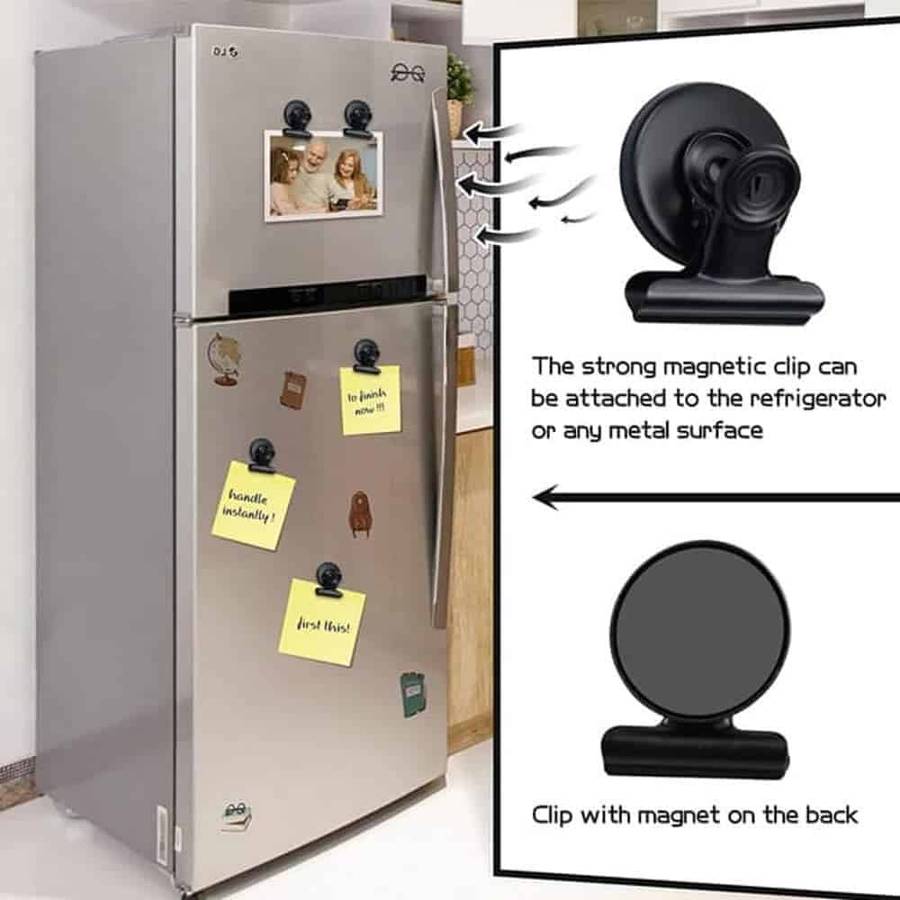 Killer Deals Heavy Duty Kitchen Office Locker Fridge Magnet Clips x4 - x3 Combo