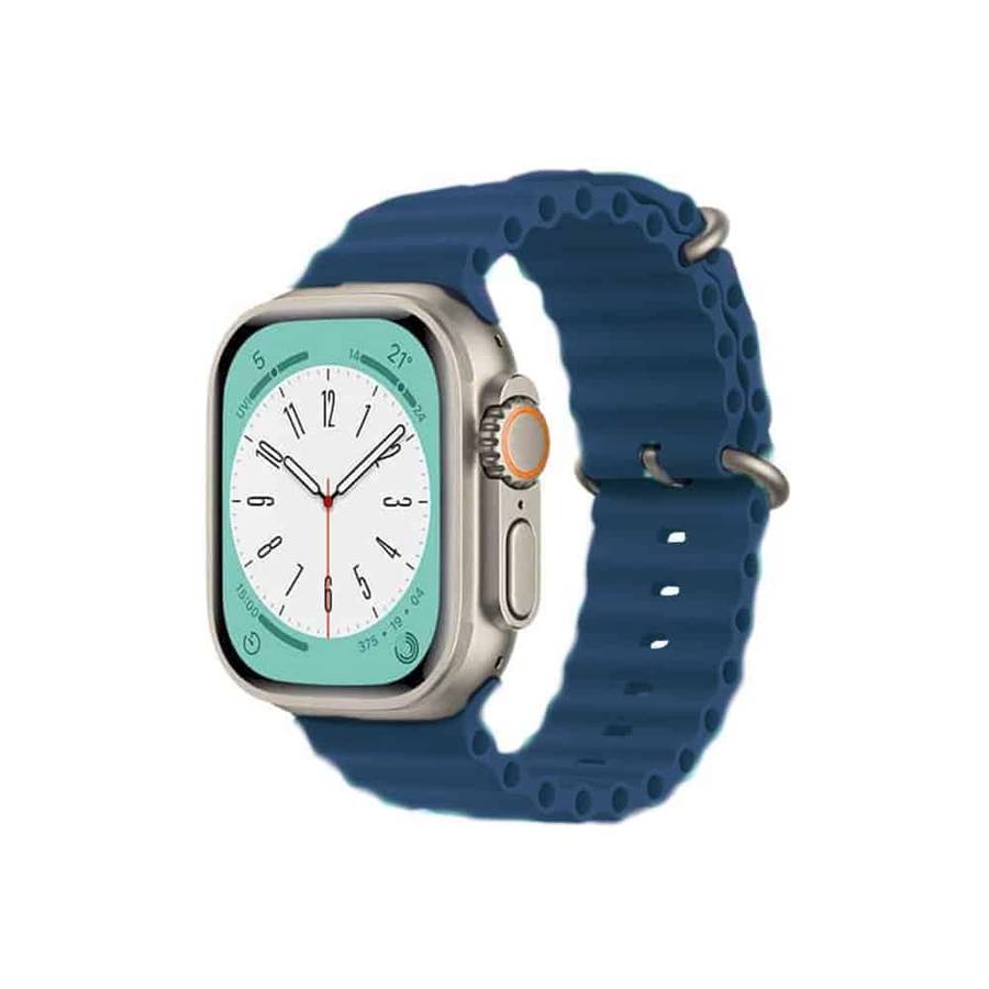 Killer Deals Marine Silicone Strap for 38/40/41mm Apple Watch - Frost Blue