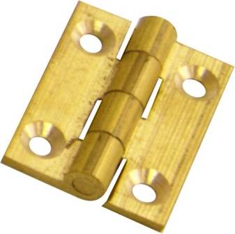 MACKIE HINGE BUTT S/BR 25X19MM 1PR