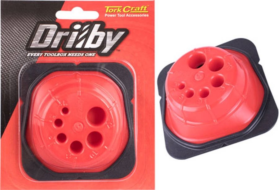 TORK CRAFT DRILBY DUST CATCHER DRILL GUIDE 4/5/6/8/10/12MM TORK CRAFT