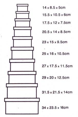 Nested Boxes 10 Linear