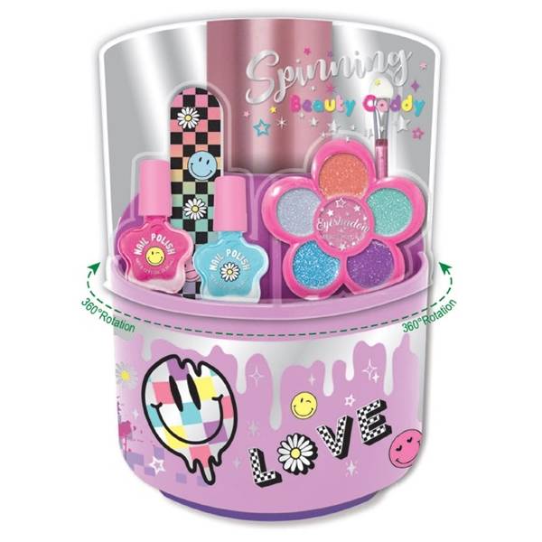 Cool Vibes Spinning Beauty Caddy Hot Focus