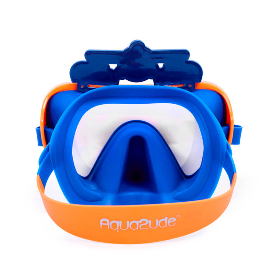 Aqua2ude Swimming Mask Sky High Blue