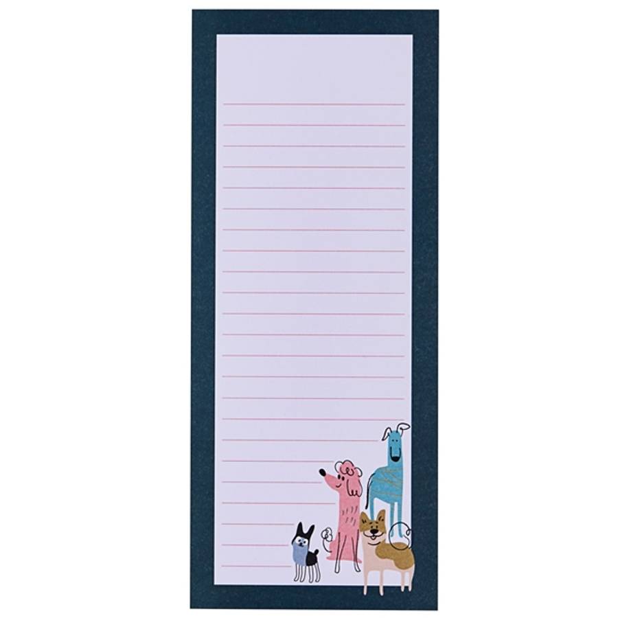Shopping List Doodley Dogs