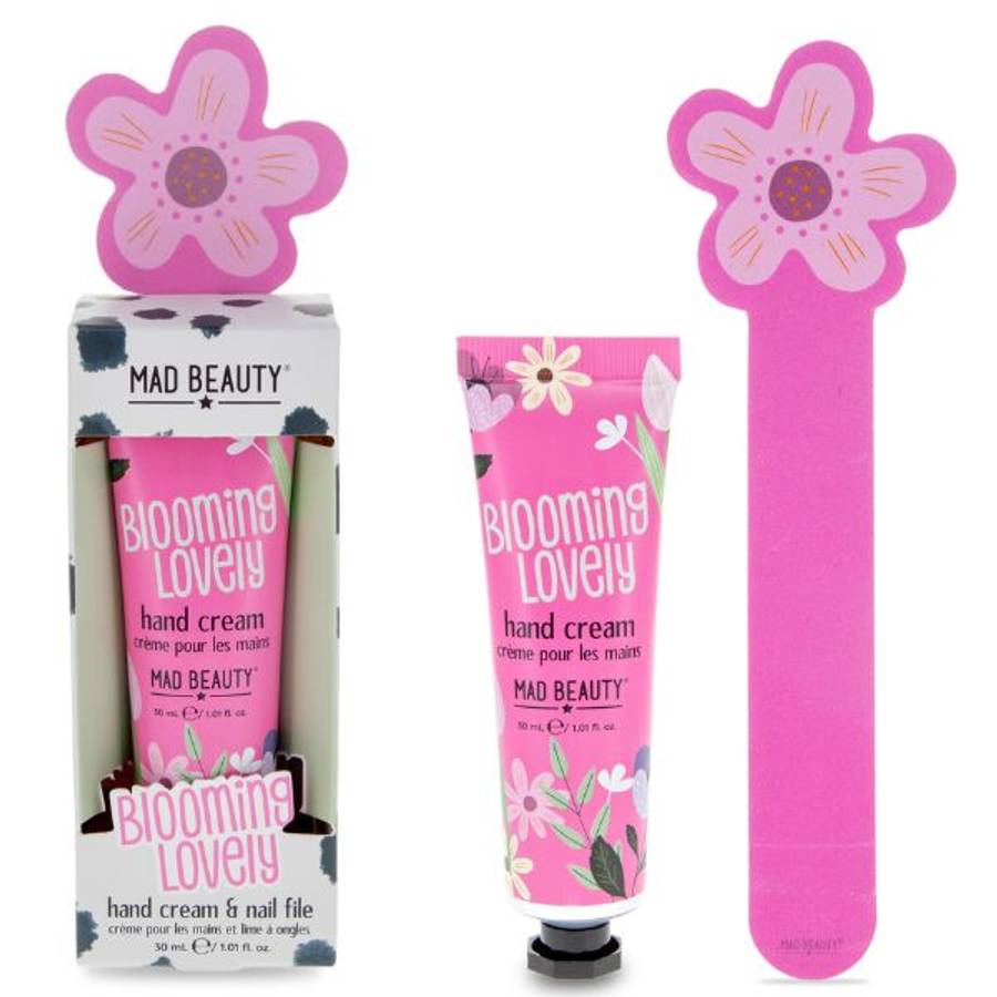 Mad Beauty Blooming Lovely 30ml Hand Cream and Nail File
