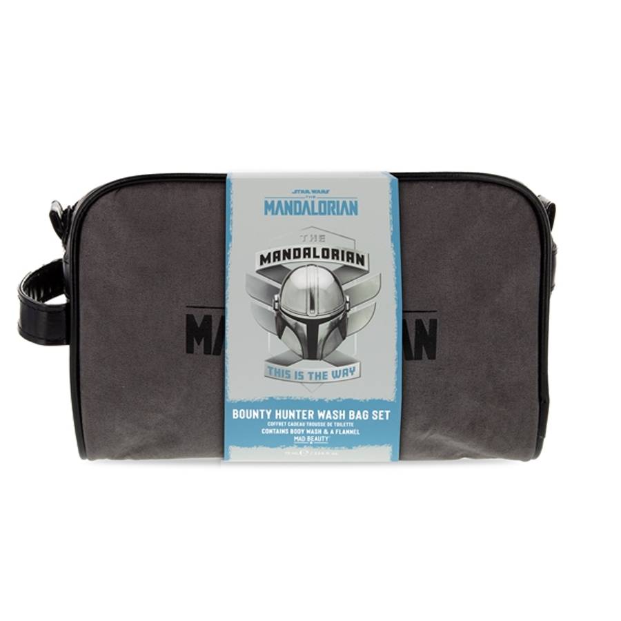 Mandalorian Bounty Hunter Wash Bag Set by Mad Beauty