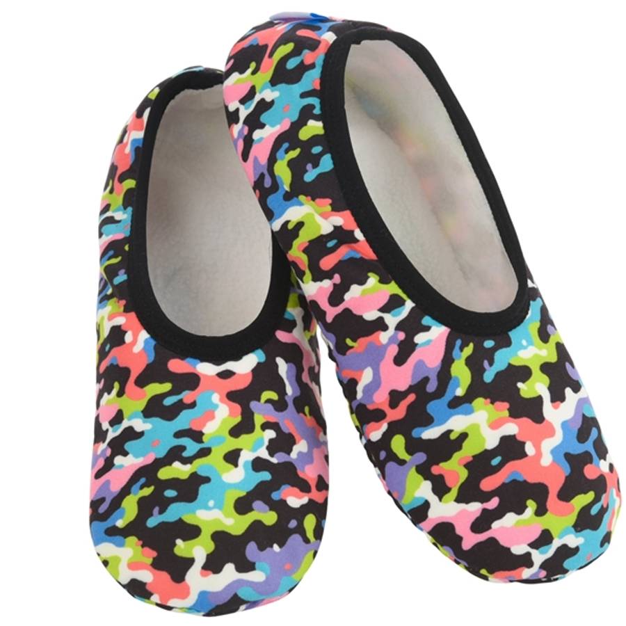 Skinnies Multi Camo Lightweight Slippers