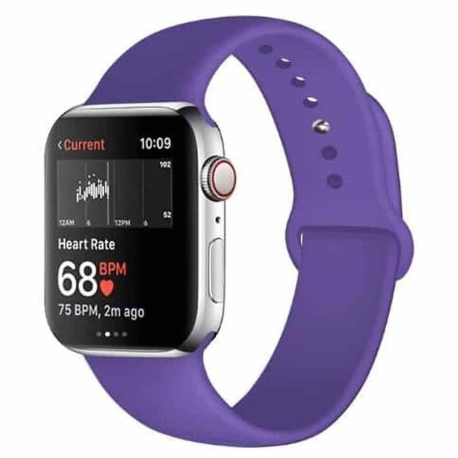 Silicone Strap for 38/40/41mm Apple Watch- Dark Blue- S/M