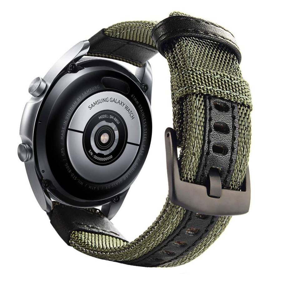 Killer Deals 20mm Nylon Strap for Samsung Galaxy Watch / Watch Active-Green