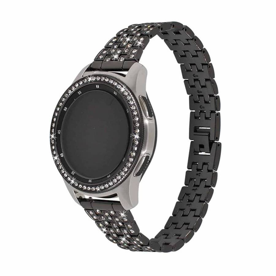Killer Deals Crystal Bezel Ring for Samsung watch 46mm - Black