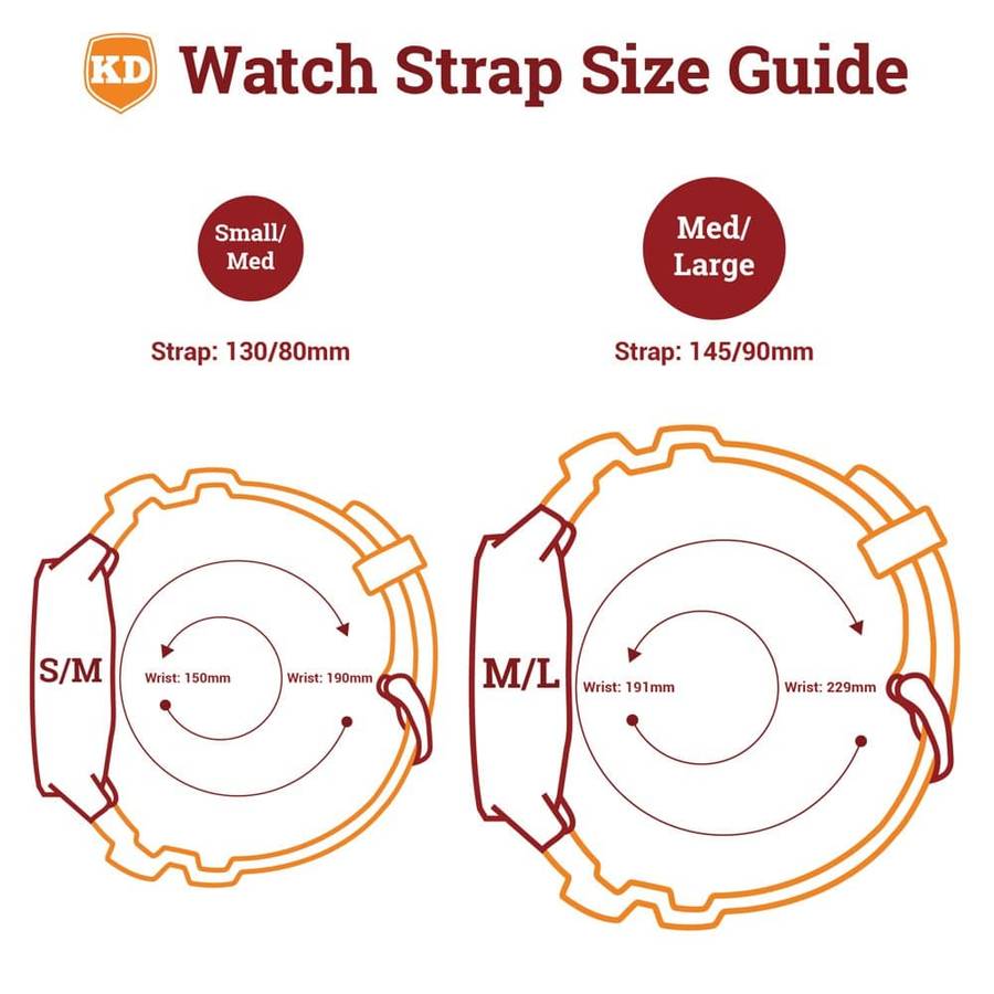 Killer Deals Replacement Silicone Strap for Casio MRW-200H- Black