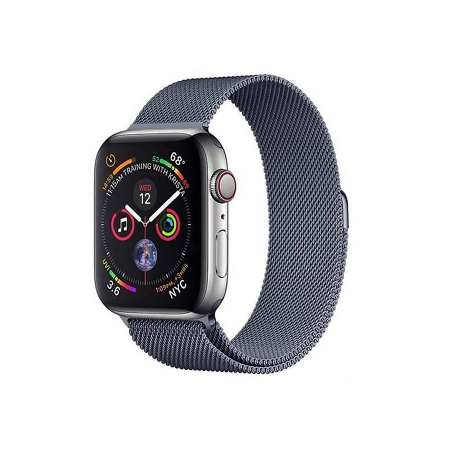 Killer Deals Stainless Steel Milanese Loop Strap for 42/44/45/49mm Apple Watch- Black