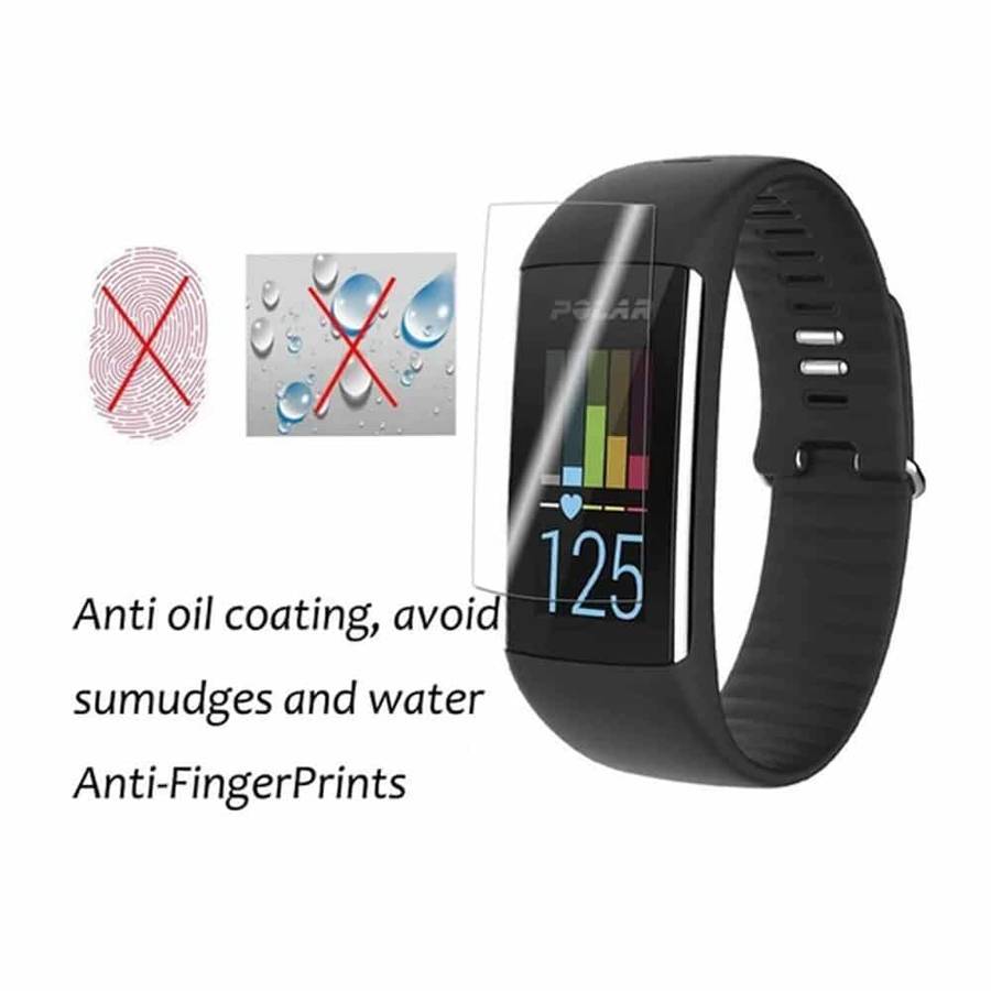 Killer Deals Replacement Soft TPU Screen Protector Film for Polar A360/370 x3 Combo