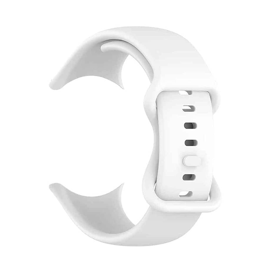 Killer Deals Silicone Strap for Google Pixel Watch 1- White- S/M