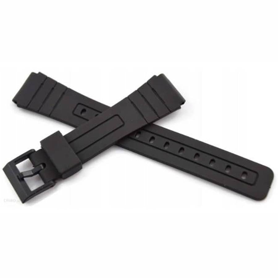 Killer Deals 18mm Universal Watch Silicone Strap for Huawei/ Garmin- Black