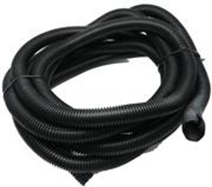 Solarix Flexible Conduit 20mm Diameter PVC Black 5 Metre