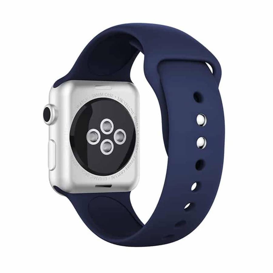 Silicone Strap for 42/44/45/49mm Apple Watch (S/M) - Lavender