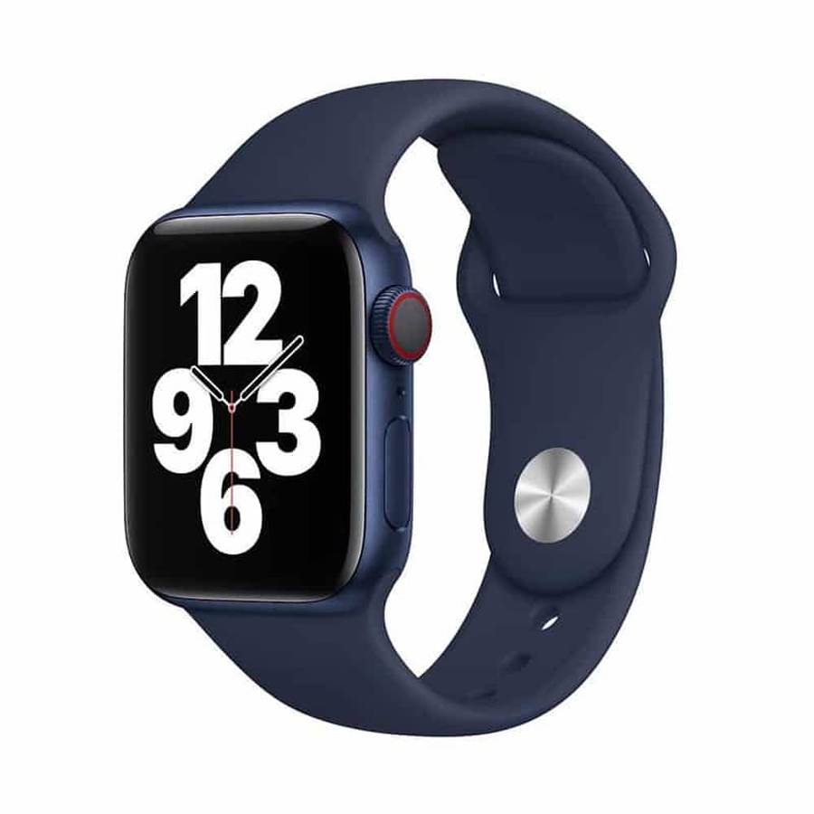 Silicone Strap for 42/44/45/49mm Apple Watch (S/M) - Lavender