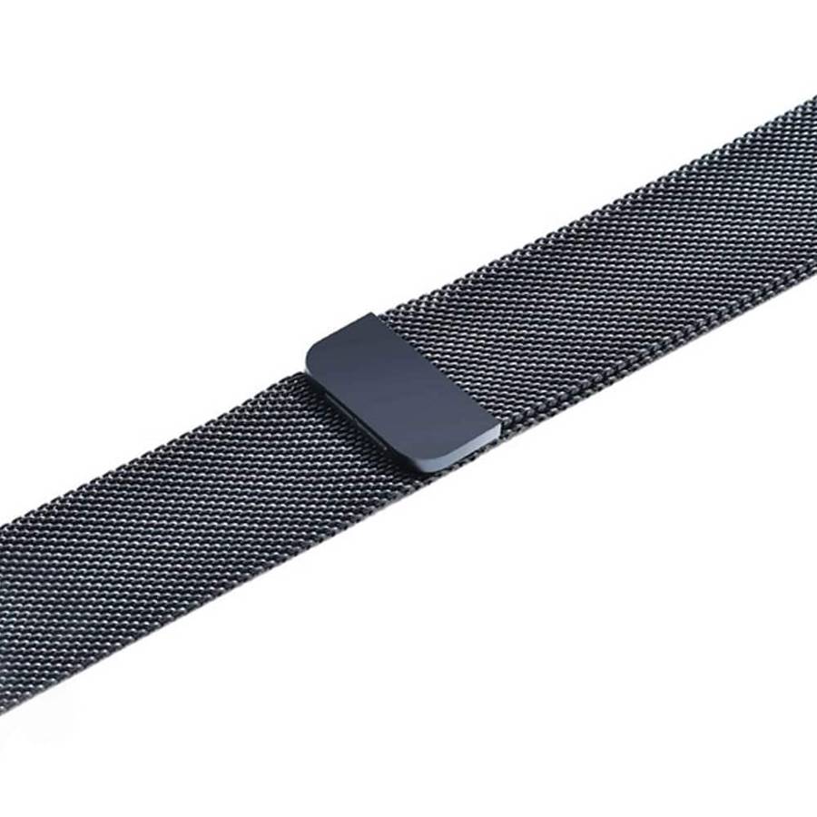 Killer Deals Stainless Steel Milanese Loop Strap for 42/44/45/49mm Apple Watch- Black