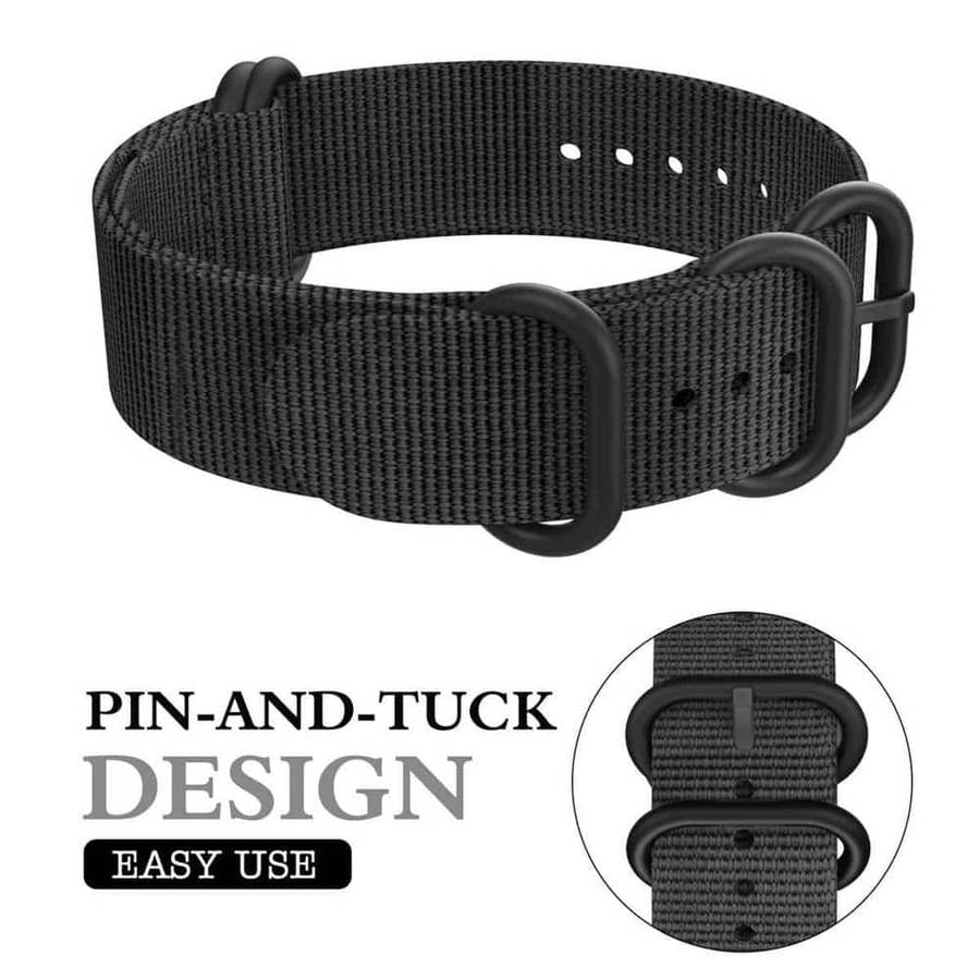 Killer Deals 24mm Universal watch replacement nylon strap - Orange