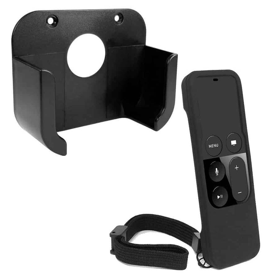 Killer Deals Silicone Remote Cover & Holder Combo for 4th Gen HD Apple TV