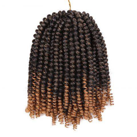 Short Shaggy Afro Spring Twist Braids Hair Extensions