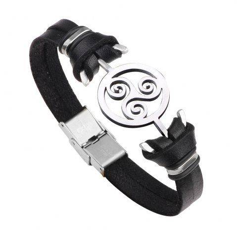 Personality Leather Men s Bracelet