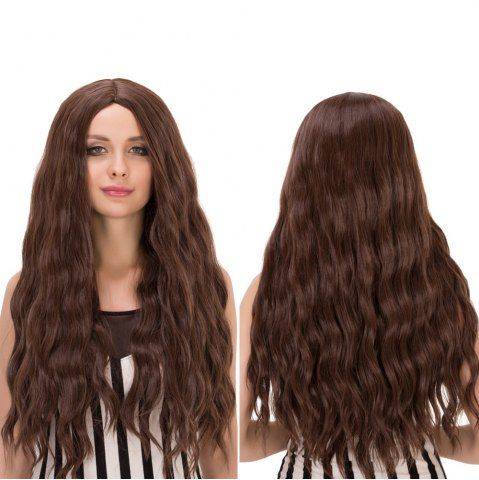 Long Centre Parting Wavy Wig