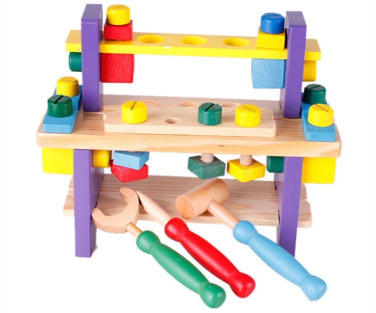 Wooden Tool Shelf