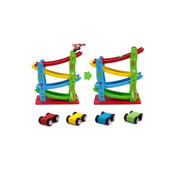 Toy - Wooden Minature Speeding Car