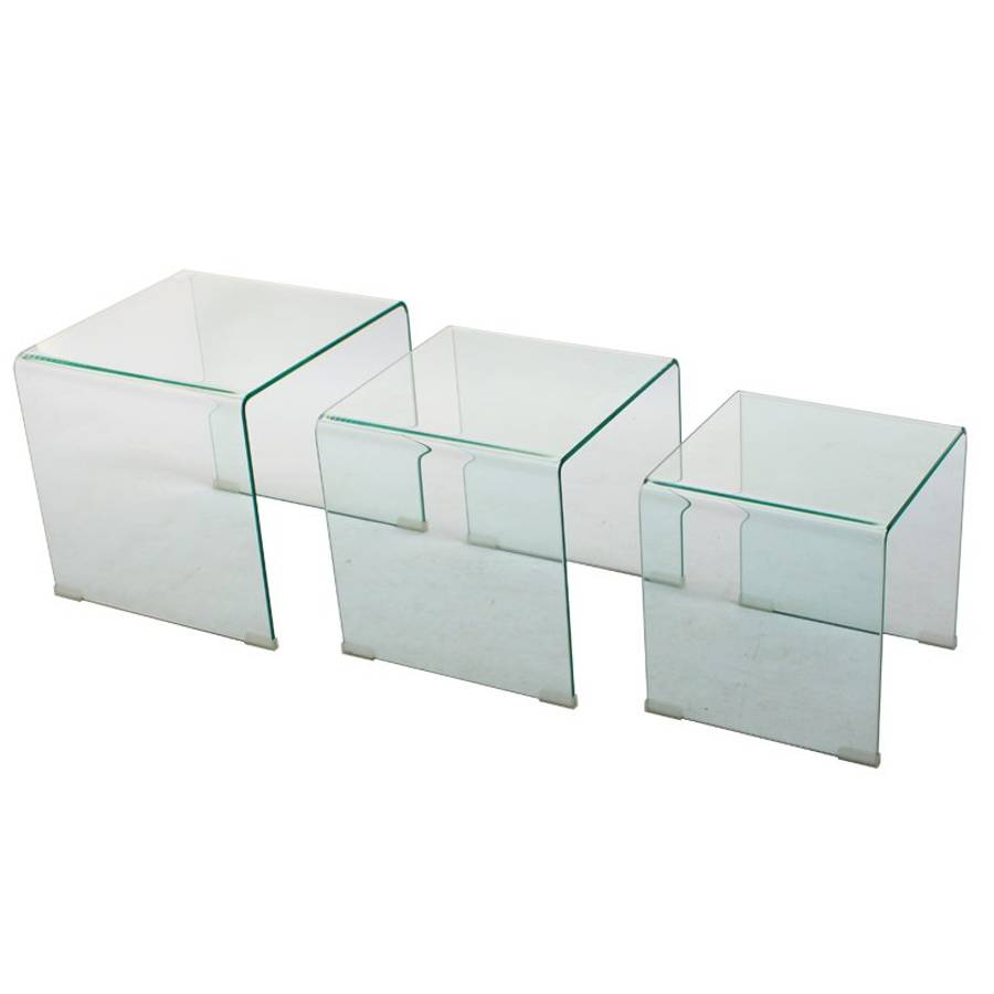 GOF Furniture - Shellmond Accent Tables - Clear