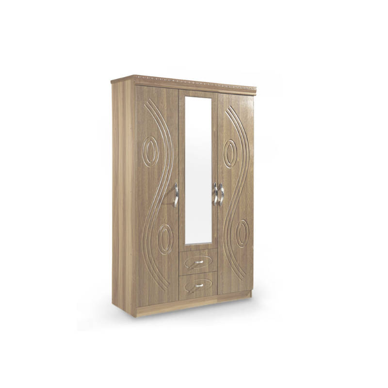 GOF Furniture Holden3 Door Wardrobe - Grey