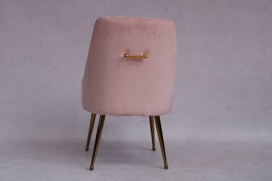 GOF Furniture Abi Dining Chair - Blush Pink