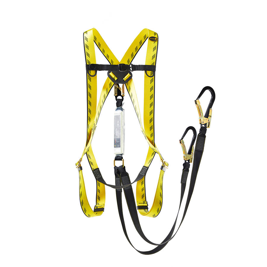 Scaffold Full harness c/w SAE and double lanyard with scaffold hooks