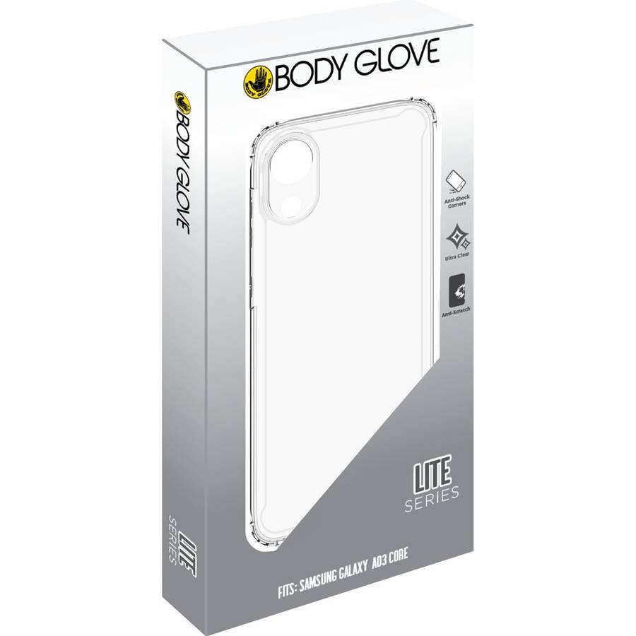 Samsung Galaxy A03 Core Case - Body Glove Lite Series Cover - Clear